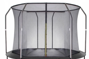 Siatka wewnętrzna do trampoliny 366 cm (12Ft)  Z RINGIEM, na 8 słupków, wysokość 180 cm.  